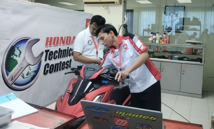 Indako Trading Coy Gelar Astra Honda Technical Skill Contest 2025 Regional