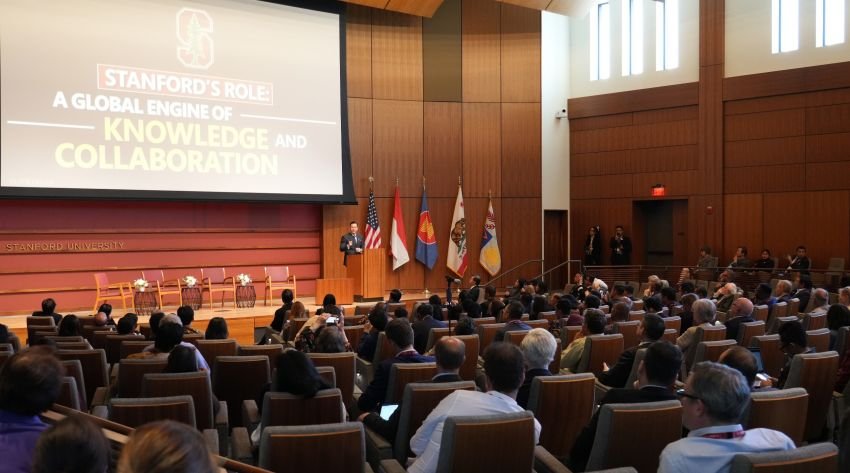 Jadi Pembicara Utama di Universitas Stanford, AHY Paparkan 3 Strategi Kemakmuran dan Keberlanjutan Pembangunan di Asia Tenggara