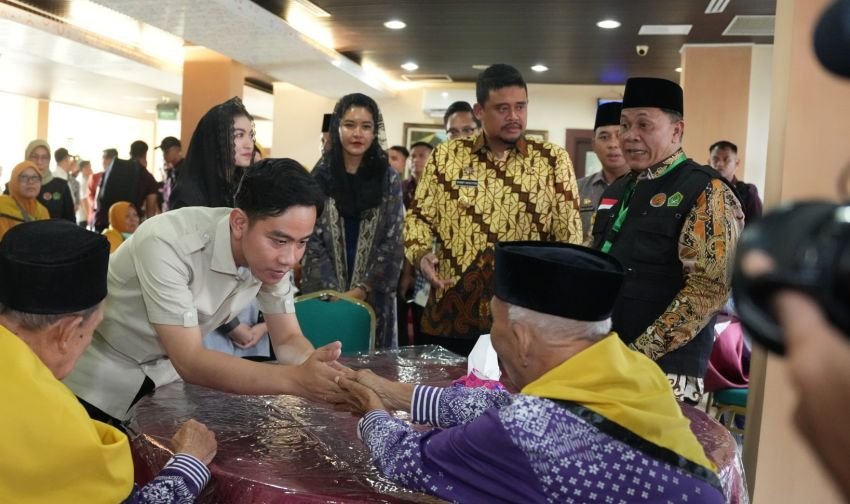 Bersama Wapres RI, Gubernur Sumut Sapa Calon Jamaah Haji