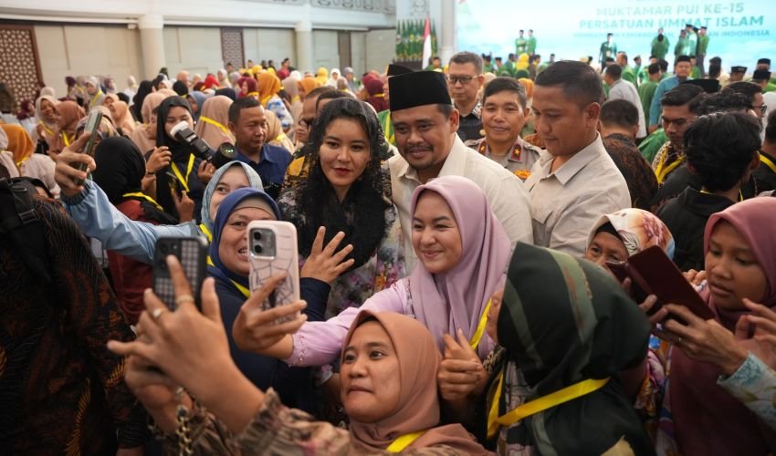 Mukhtamar ke-15 PUI, Bobby Nasution Ungkap Tantangan Besar Sumut Beberapa Tahun Terakhir