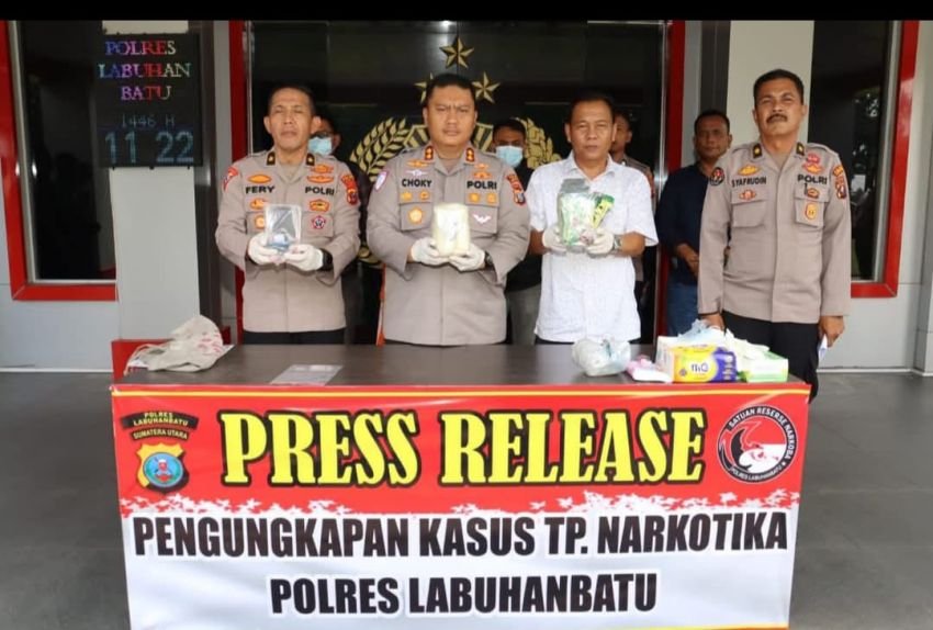 Pamerkan Tangkapan Besar, AKBP Choky: Tak Ada Ruang Sedikitpun Untuk Pelaku Narkoba