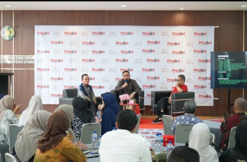 Kuliah Umum Direktur SDM & TI PTPN IV palmCo : Pemaparan Buku ERP SAP dengan Spirit One PTPN One Culture