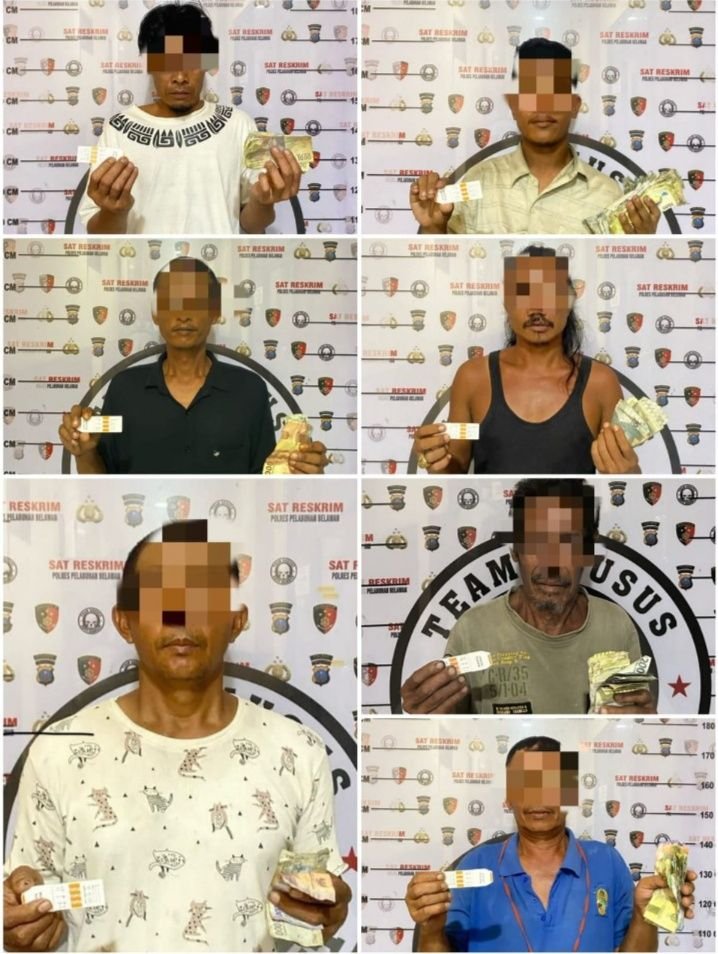 Kembali Polres Pelabuhan Belawan Amankan 7 Pelaku Premanisme Pungli