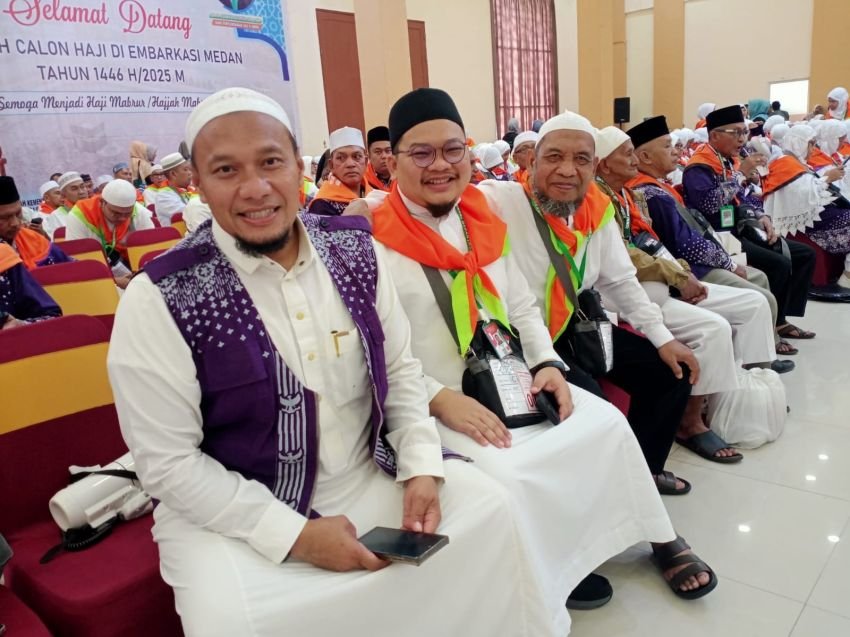 KBIHU Hijir Ismail Medan Apresiasi Layanan Haji, 120 Jamaah Siap Bertolak