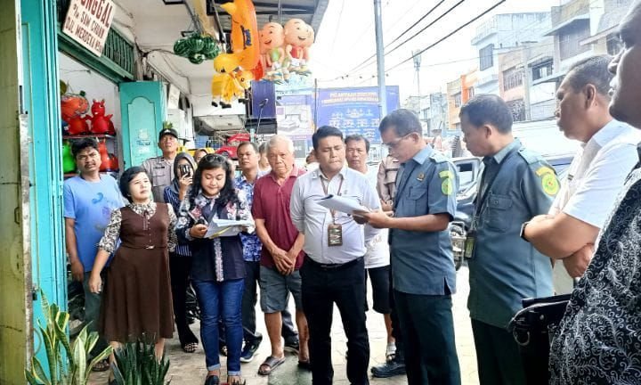 Sesuai Putusan MA, Pengosongan Ruko Toko Mas Binsar Segera Dieksekusi