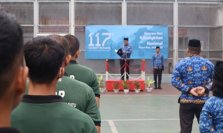 Lapas Pancur Batu Gelar Upacara Hari Kebangkitan Nasional Ke-117