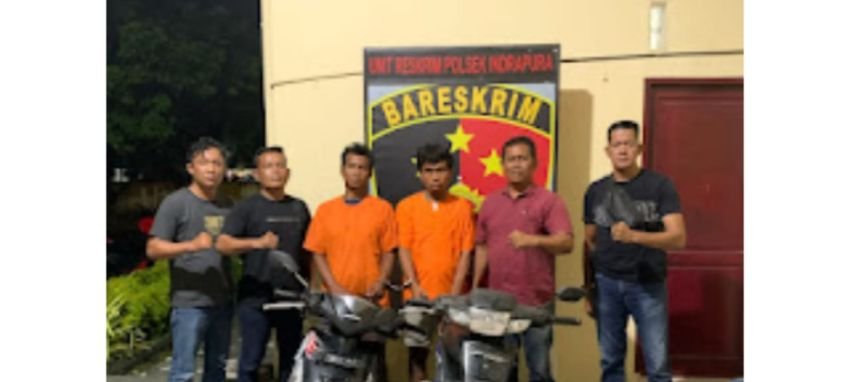 Polsek IndrapuraTangkap Warga Simaungun Pelaku Pencurian Sepeda Motor