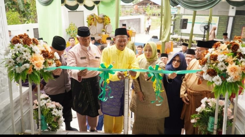 Bupati Langkat Resmikan Mesjid Halimah Abdul Hamid