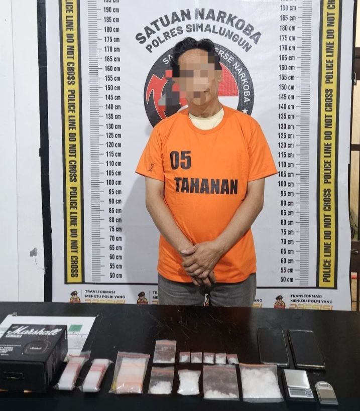 Polres Simalungun Ungkap Peredaran Sabu dan Ekstasi, Segini Barbutnya