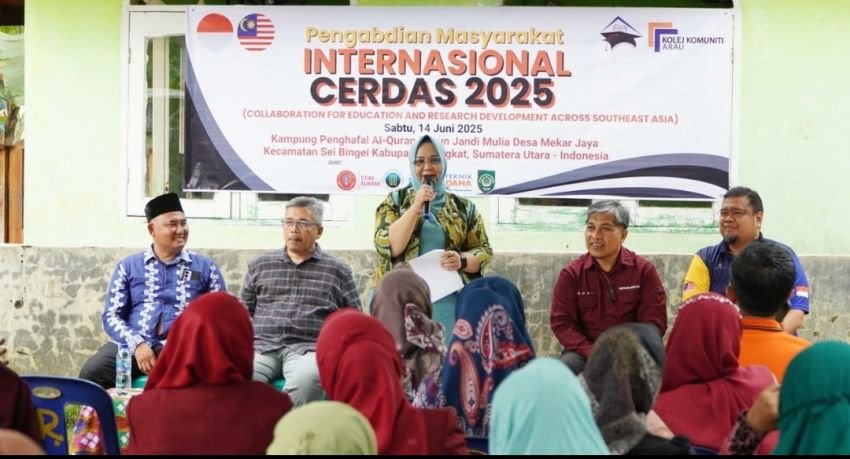 Syah Afandin Dukung Pengabdian Internasional Cerdas 2025, Pererat Kolaborasi Langkat&ndash;Malaysia