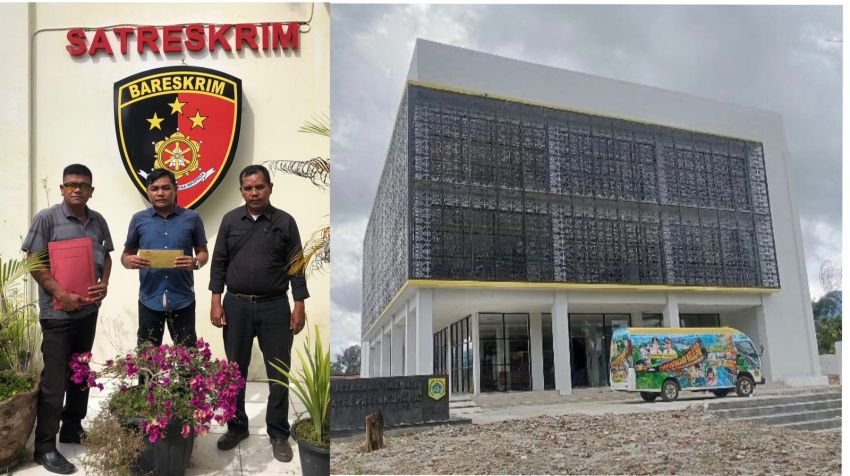GAPP Pakpak Bharat Terima P2LPP: Bukti Dugaan Tipikor Proyek Gedung Perpustakaan T.A 2024 Berbiaya 10 miliar Terus Bergulir