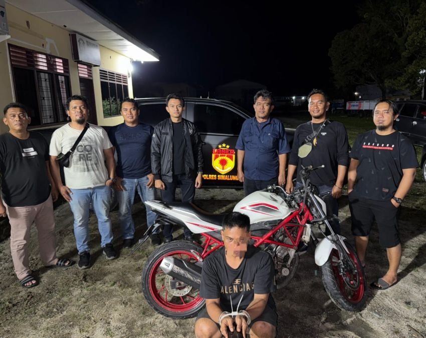 Tim Laser Satreskrim Polres Simalungun Tangkap Pelaku Curat di Kabupaten Batubara