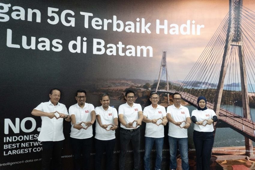 Rayakan 30 Tahun, Telkomsel Perluas Jaringan 5 G Canggih di Batam adengan Dukungan AI