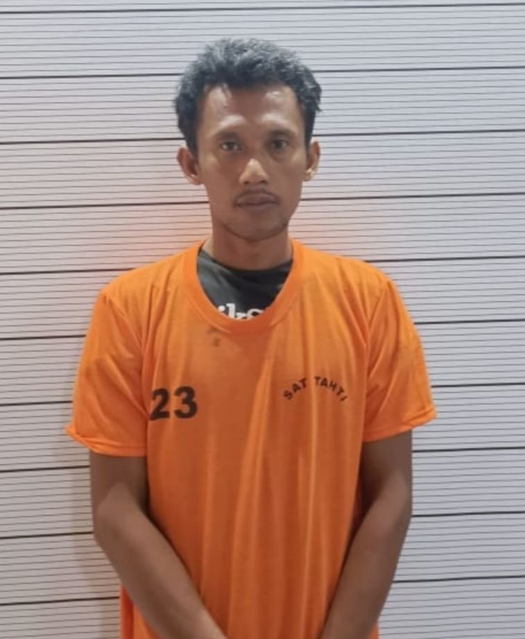 Polrestabes Medan Tangkap Pengedar Sabu di Ladang Warga