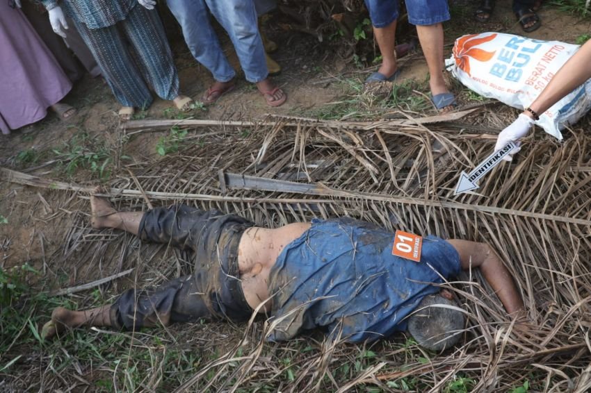 Polres Labusel Tangkap Pelaku Pembunuhan di Kebun Sawit