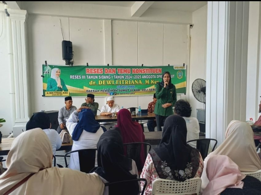 dr Dewi Fitriana Reses di Batang Kuis, Pemprovsu dan Pemkab DS Diminta Segera Wujudkan Pelayanan Kesehatan dan Pendidikan Gratis