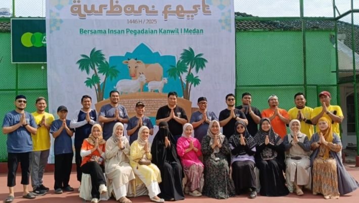 Qurban Fest Bersama Insan Pegadaian Kanwil 1 Medan