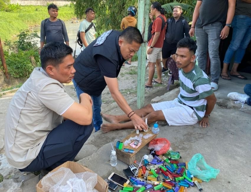 Lagi, Polrestabes Medan Gerebek Sarang Narkoba Katamso, Bandar Sabu yang TO Ditangkap