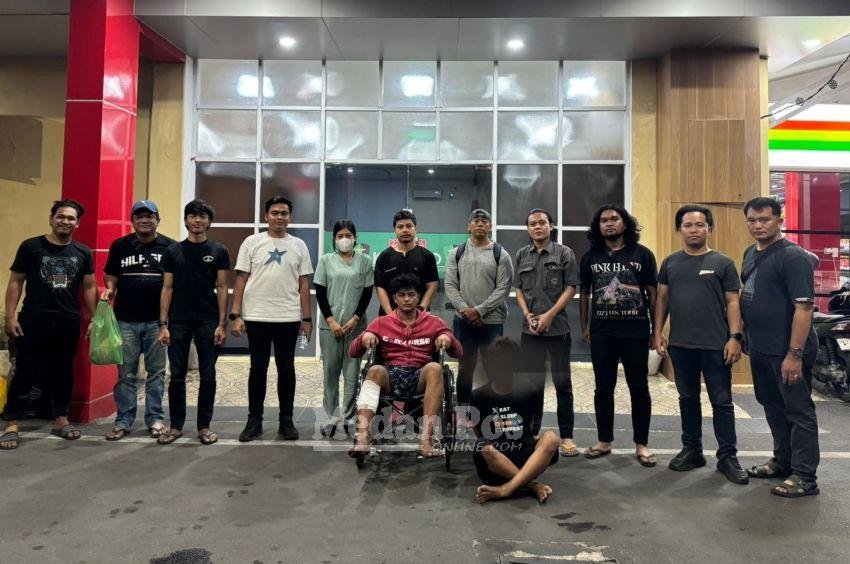 Komplotan Begal Tendang-Ancam Driver Ojol di Medan Pakai Parang, 2 Ditangkap-1 Anak di Bawah Umur