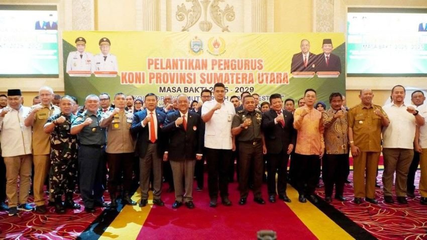 Bupati Langkat Syah Afandin Dukung Penuh Kepengurusan Baru KONI Sumut: Siap Kolaborasi Majukan Prestasi