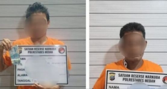 Polrestabes Medan Tangkap Dua Pengedar Sabu di Tembung dan Petisah