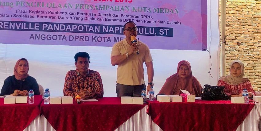 Camat Medan Helvetia Keluhkan Masih Banyak "Sampah Terbang"
