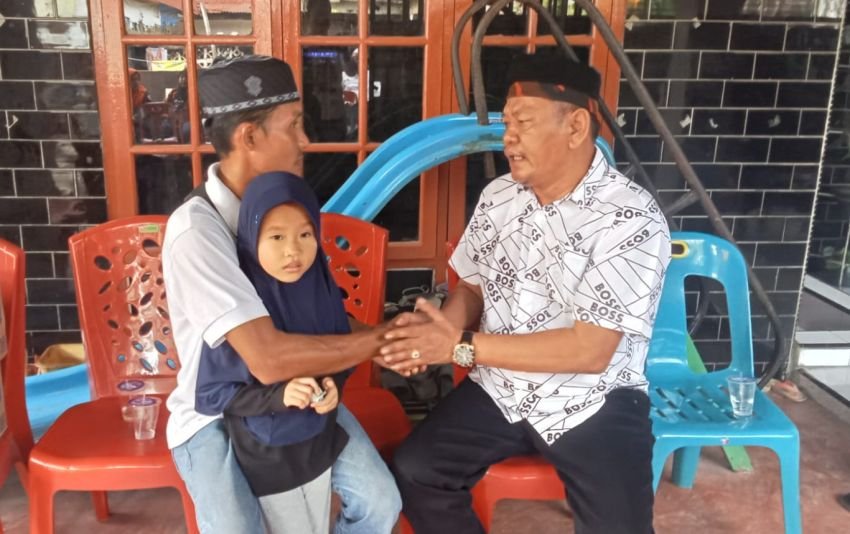 Ketua PAC PP Medan Area Bantu Korban Tewas Tersengat Listrik