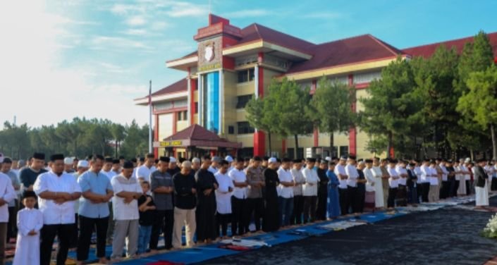 Pengamanan Shalat Idul Adha 1446 H di Wilayah Polda Sumut Berjalan Aman dan Kondusif