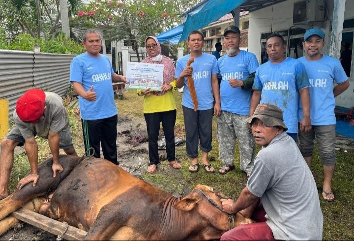 Rayakan Idul Adha 1446H, PT Pelindo Regional 1 Belawan Laksanakan Kegiatan Kurban