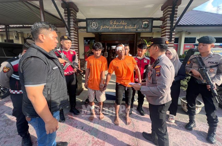 Pelaku Penggelapan Motor Nyaru Petugas PLN Ditangkap, Residivis 4 Kali Bongkar Rumah Ditembak