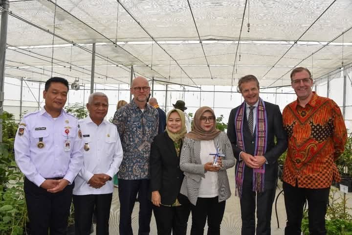 Ketua DEN Bersama Delegasi Belanda Berkunjung Ke TSTH2 Humbahas