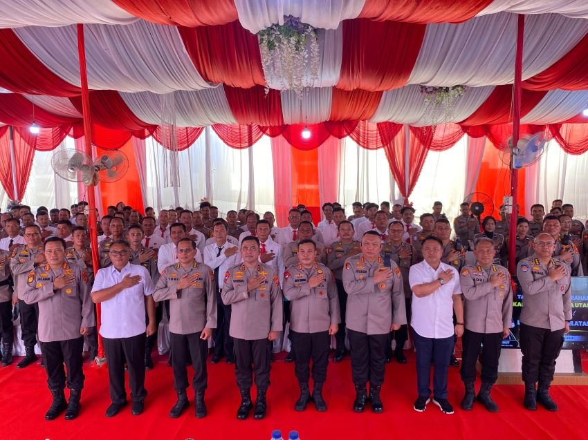 Kapolda Sumut Kunker ke Polres Labusel, Tekankan Penguatan Sinergitas dan Pelayanan Publik