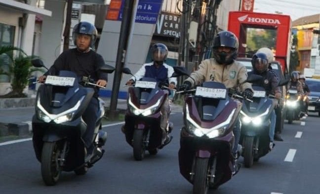 Honda Meriahkan HUT ke-435 Kota Medan Bersama PCX 160