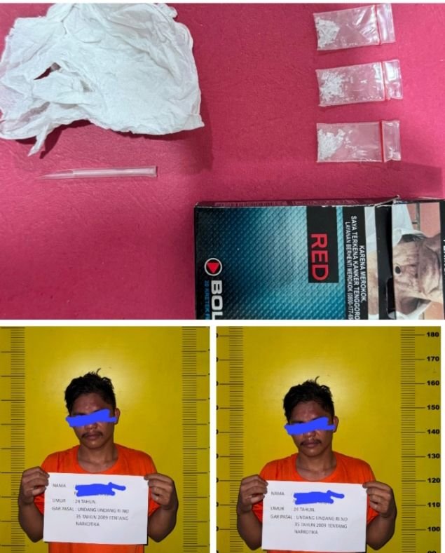 Komitmen Perangi Narkoba Polres Labusel Tangkap Dua Pengedar Sabu