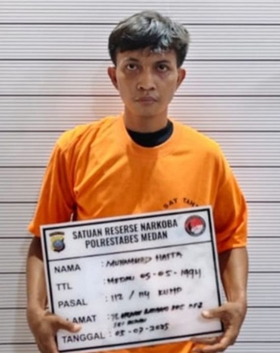 Bandar Narkoba Sei Rotan Disikat, Polisi Sita Barang Bukti 17,84 Gram Sabu