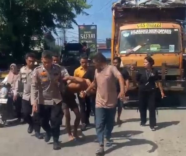 Hendak Dijebloskan Ke Sel Polsek Medan Labuhan, Pelaku Pencurian dan Penipuan Sempat Melarikan Diri