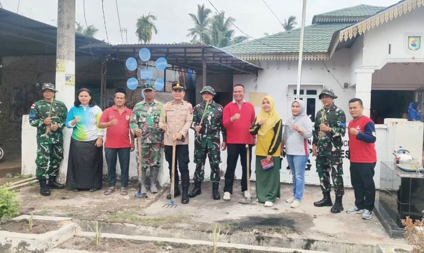 Sinergi TNI-Polri dan Dinkes Sergai: Kesehatan Gratis dan Lingkungan Bersih untuk Tanjung Beringin