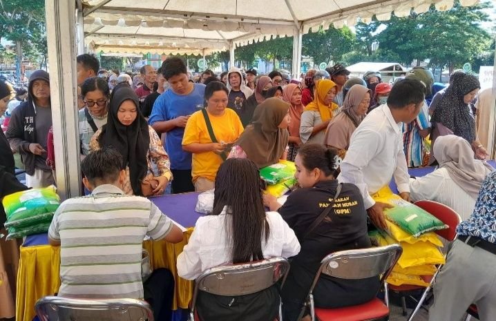Melalui Gerakan Pangan Murah, Perum Bulog Sumut Targetkan Penyaluran Beras SPHP Juli Hingga Desember Sebanyak 77 Ribu Ton