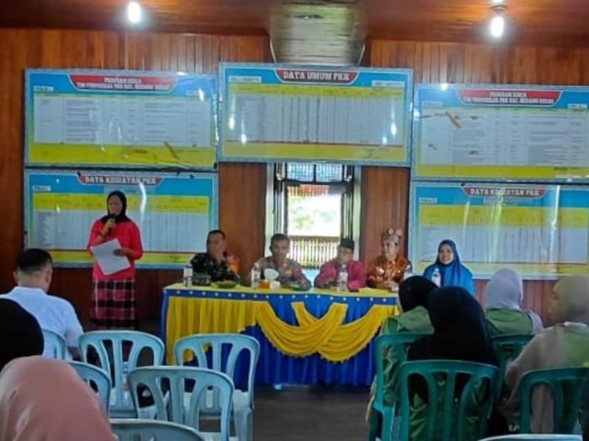 AKP AH Sagala Sampaikan Pesan Kamtibmas Dengan Mahasiswa KKN UMN