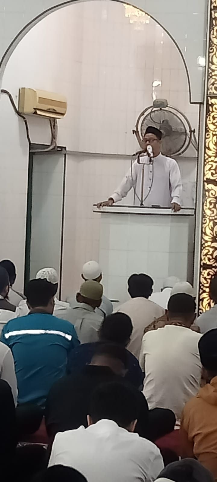 Khutbah Jum'at di Masjid Takwa Sunnah Tanjungbalai  Ustadz Marwan Marpaung : Ada Empat Hal Yang Diberikan Allah Kepada Kita