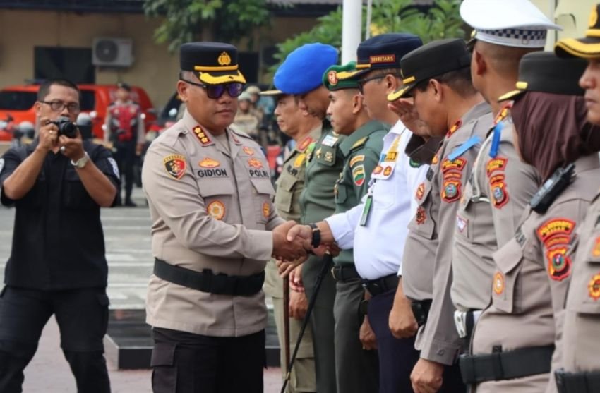 Polrestabes Medan Pimpin Apel Pasukan Ops Patuh Toba 2025 : 1.549 Personil Dikerahkan