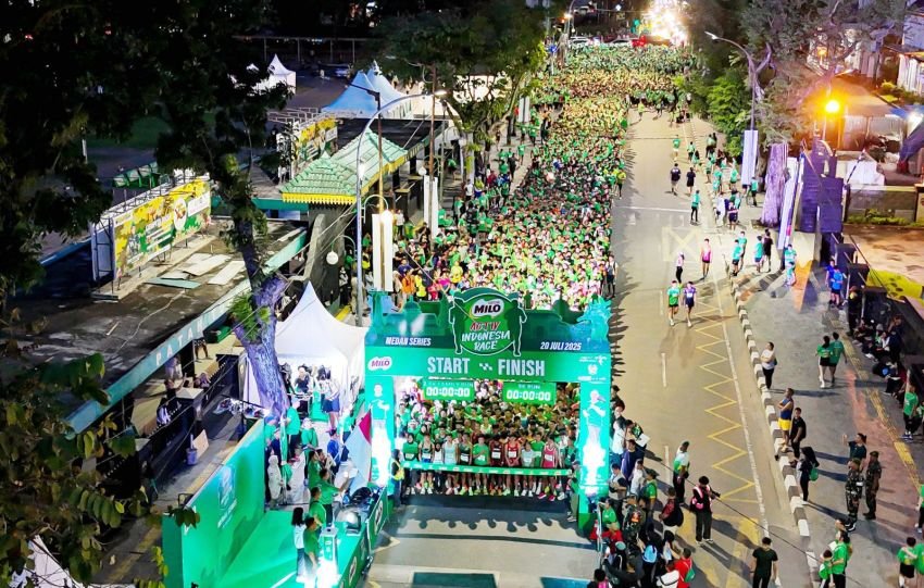 Medan kembali Jadi Tuan Rumah Road to MILO ACTIV Indonesia Race 2025