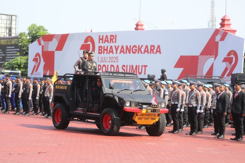 Moment Hari Bhayangkara ke-79 Kapoldasu Minta Maaf Kepada Masyarakat, Ketua PWI Sumut Tegaskan Komitmen Melayani dan Berbenah
