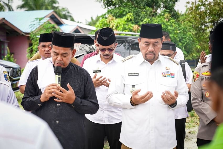 Bupati Batu Bara Hadiri Zikir dan Doa Bersama Korban Kecelakaan KAI