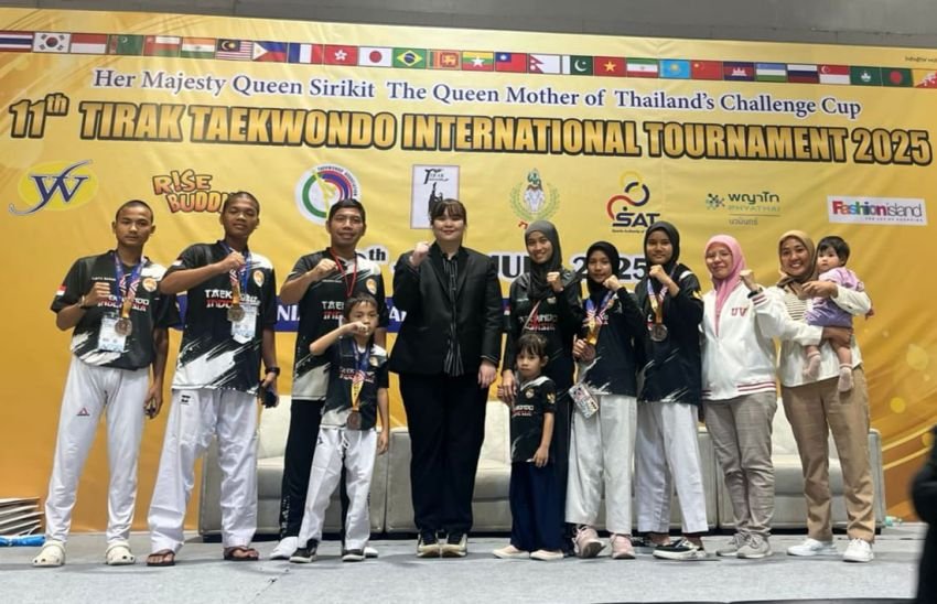 Bukti Anak Medan Bisa ! KTTC Sabet Medali di Turnamen Taekwondo Internasional
