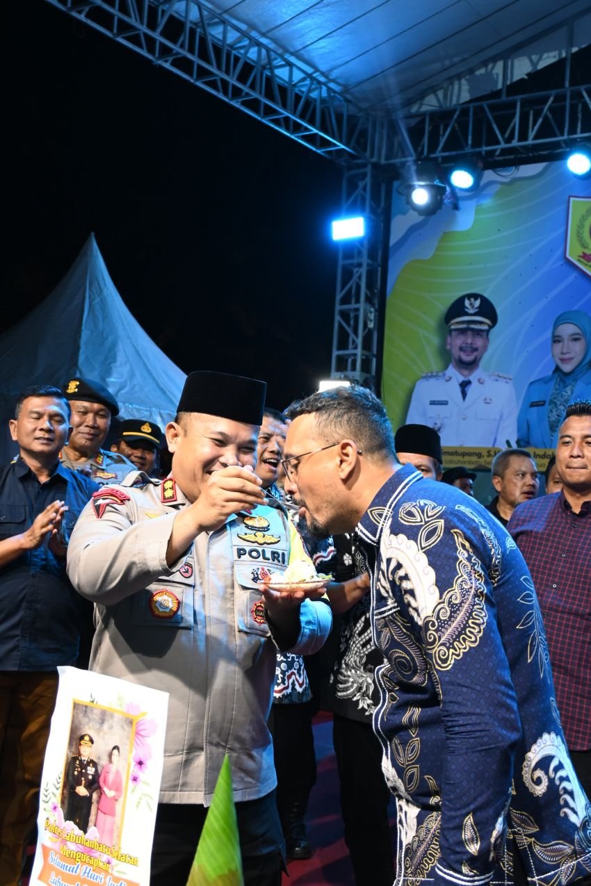 Puncak HUT ke-17 Labusel Meriah dan Semarak, Kapolres Apresiasi Kegiatan Berjalan Aman