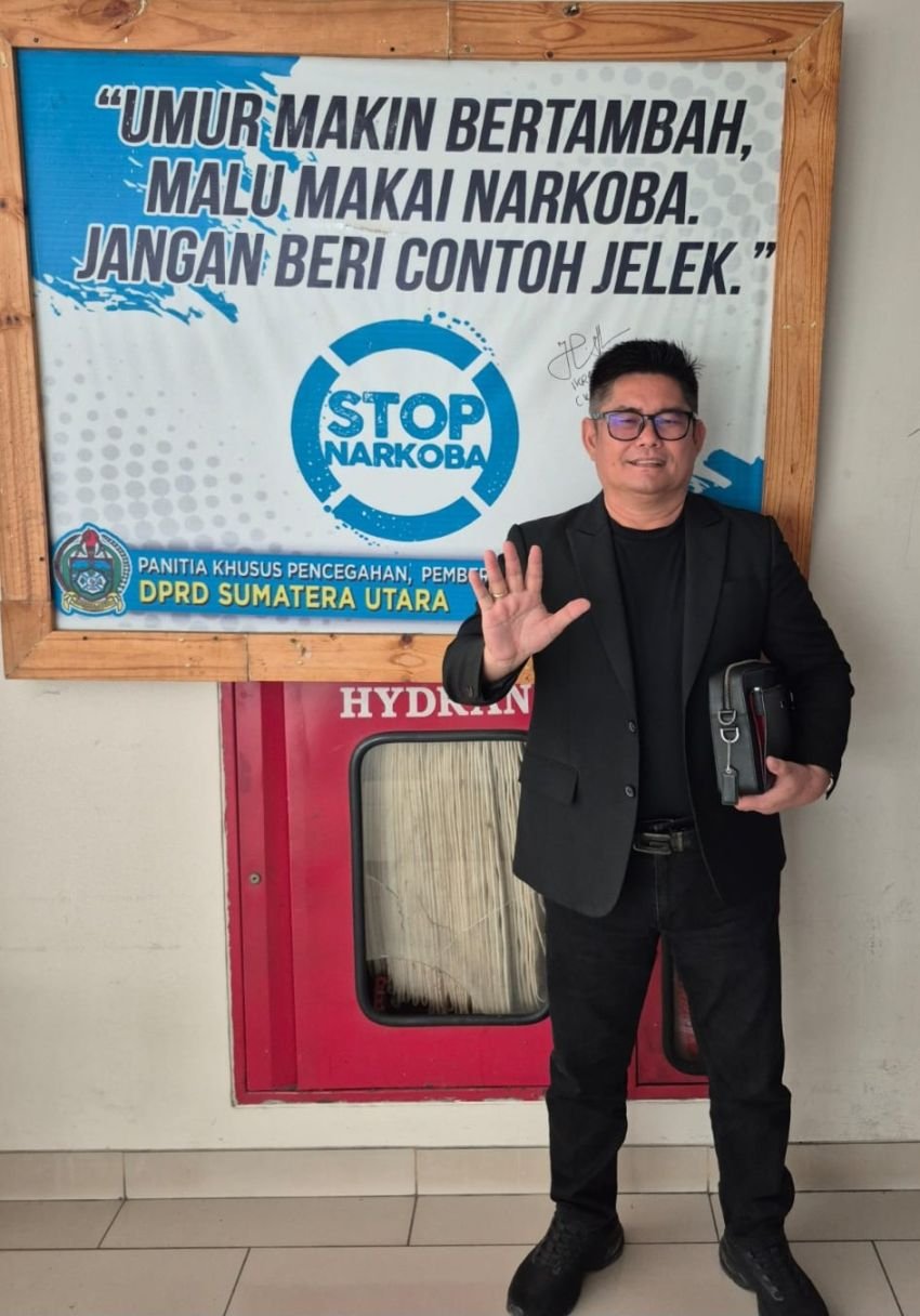Apresiasi Gerakan Perang Narkoba, PMPHI Sumut Harapkan Pemerintah Beri Penghargaan Kepada Pahala Sitorus