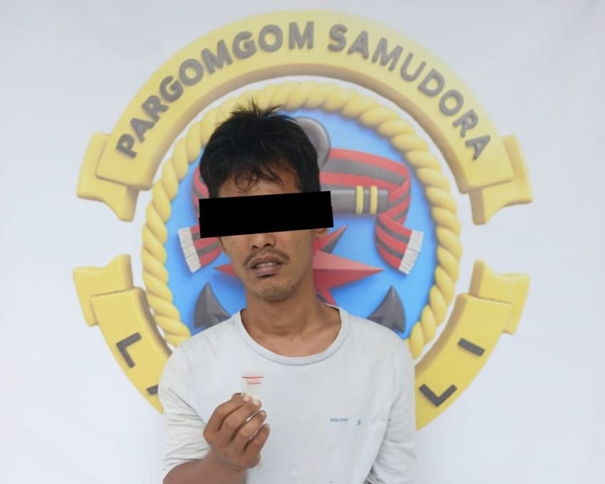 Petugas TNI-AL Gagalkan Transaksi Sabu di TPI Tanjung Beringin, Satu Pelaku Diamankan