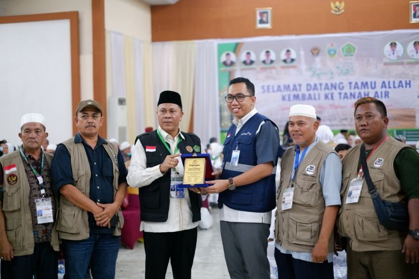 Ketepatan Waktu Penerbangan Haji, Garuda Indonesia Diberi Penghargaan.