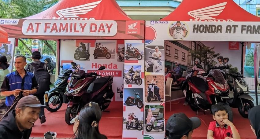 Honda AT Family Day Jawaban Mimpi Pecinta Skutik